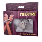 Наручники с белой меховой опушкой - ToyFa - купить с доставкой в Калининграде