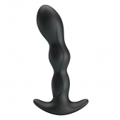 Черный анальный стимулятор простаты с вибрацией Special Anal Massager - 14,5 см. - Baile - в Калининграде купить с доставкой