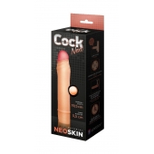 Телесная насадка-удлинитель из неоскин - 19,5 см. - LOVETOY (А-Полимер) - в Калининграде купить с доставкой