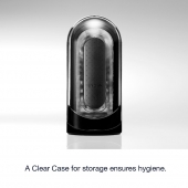 Черный мастурбатор Flip Zero - Tenga - в Калининграде купить с доставкой