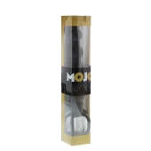 Черная ёлочка-насадка для двойного проникновения Mojo Bumpy - 15 см. - Seven Creations - в Калининграде купить с доставкой