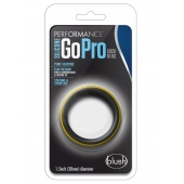 Черно-желтое силиконовое эрекционное кольцо Silicone Go Pro Cock Ring - Blush Novelties - в Калининграде купить с доставкой