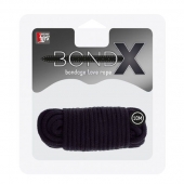 Черная веревка для связывания BONDX LOVE ROPE - 10 м. - Dream Toys - купить с доставкой в Калининграде