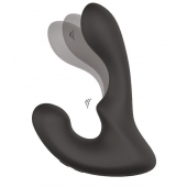 Чёрный массажер простаты с 2 моторами BOOTY ROCKER - Dream Toys - в Калининграде купить с доставкой