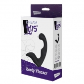 Чёрный перезаряжаемый массажёр простаты BOOTY PLEASER - Dream Toys - в Калининграде купить с доставкой