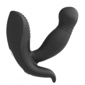 Черный вибромассажер простаты PROSTATE HERO - Dream Toys - в Калининграде купить с доставкой
