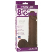 Насадка-реалистик Vac-U-Lock 8  ULTRASKYN Cock - 20,6 см. - Doc Johnson - купить с доставкой в Калининграде