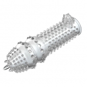 Закрытая прозрачная насадка Crystal sleeve - 14,2 см. - Erowoman-Eroman - в Калининграде купить с доставкой