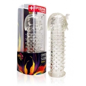 Закрытая прозрачная насадка на пенис Crystal Sleeve Faraon - 13,5 см. - Erowoman-Eroman - в Калининграде купить с доставкой
