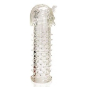 Закрытая прозрачная насадка на пенис Crystal Sleeve Faraon - 13,5 см. - Erowoman-Eroman - в Калининграде купить с доставкой
