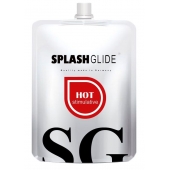 Возбуждающий лубрикант на водной основе Splashglide Hot Stimulative - 100 мл. - Splashglide - купить с доставкой в Калининграде
