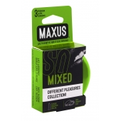 Презервативы в железном кейсе MAXUS Mixed - 3 шт. - Maxus - купить с доставкой в Калининграде