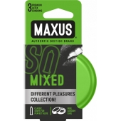 Презервативы в железном кейсе MAXUS Mixed - 3 шт. - Maxus - купить с доставкой в Калининграде