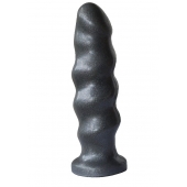 Черная насадка на трусики харнесс Platinum - 16 см. - LOVETOY (А-Полимер) - купить с доставкой в Калининграде