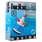 Презерватив LUXE Maxima  Глубинная бомба  - 1 шт. - Luxe - купить с доставкой в Калининграде