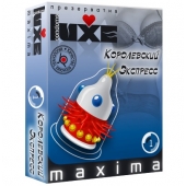 Презерватив LUXE Maxima  Королевский экспресс  - 1 шт. - Luxe - купить с доставкой в Калининграде