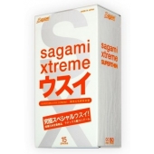 Ультратонкие презервативы Sagami Xtreme SUPERTHIN - 15 шт. - Sagami - купить с доставкой в Калининграде