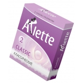 Классические презервативы Arlette Classic - 3 шт. - Arlette - купить с доставкой в Калининграде