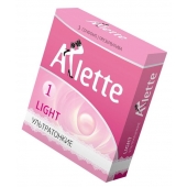 Ультратонкие презервативы Arlette Light - 3 шт. - Arlette - купить с доставкой в Калининграде