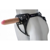 Универсальный мягкий пояс с насадкой Hard brutal BDSM-КОНСУЛ - 17 см. - LOVETOY (А-Полимер) - купить с доставкой в Калининграде