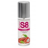 Смазка на водной основе S8 Flavored Lube со вкусом вишни - 125 мл. - Stimul8 - купить с доставкой в Калининграде