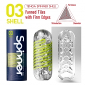 Мастурбатор SPINNER Shell - Tenga - в Калининграде купить с доставкой