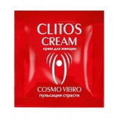 Пробник возбуждающего крема для женщин Clitos Cream - 1,5 гр. - Биоритм - купить с доставкой в Калининграде