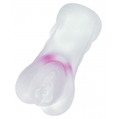 Прозрачный реалистичный мастурбатор Juicy Pussy Crystal Rose - ToyFa - в Калининграде купить с доставкой