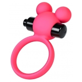 Розовое виброкольцо на пенис A-Toys - A-toys - в Калининграде купить с доставкой