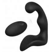 Черный вибромассажер простаты REMOTE BOOTY PLEASER - Dream Toys - в Калининграде купить с доставкой