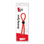 Красное эрекционное лассо с одной бусинкой-утяжкой STRETCHY THICK LASSO - Dream Toys - в Калининграде купить с доставкой