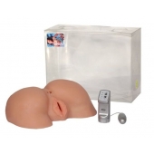 Реалистичная попка из неоскин с вибрацией - LOVETOY (А-Полимер) - в Калининграде купить с доставкой