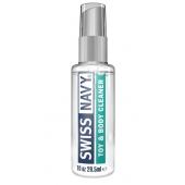 Очищающая пенка для игрушек и тела Swiss Navy Toy   Body Cleaner Foamer - 29,5 мл. - Swiss navy - купить с доставкой в Калининграде