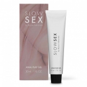 Лубрикант на водной основе Slow Sex Anal Play Gel - 30 мл. - Bijoux Indiscrets - купить с доставкой в Калининграде