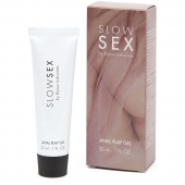 Лубрикант на водной основе Slow Sex Anal Play Gel - 30 мл. - Bijoux Indiscrets - купить с доставкой в Калининграде