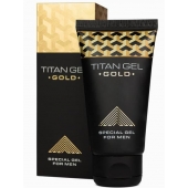 Гель для увеличения члена Titan Gel Gold Tantra - 50 мл. - Titan - купить с доставкой в Калининграде