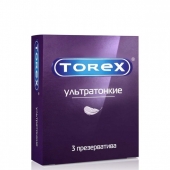 Презервативы Torex  Ультратонкие  - 3 шт. - Torex - купить с доставкой в Калининграде
