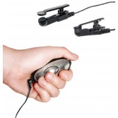 Черные электрические зажимы для сосков Shock Therapy Nipple Clamps - Pipedream - купить с доставкой в Калининграде