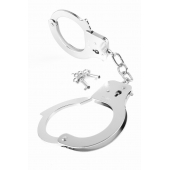 Металлические серебристые наручники Designer Metal Handcuffs - Pipedream - купить с доставкой в Калининграде