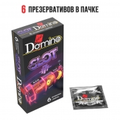 Ароматизированные презервативы DOMINO  Фруктовый слот  - 6 шт. - Domino - купить с доставкой в Калининграде