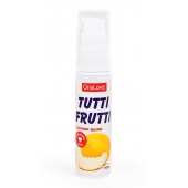 Гель-смазка Tutti-frutti со вкусом сочной дыни - 30 гр. - Биоритм - купить с доставкой в Калининграде