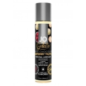 Лубрикант с ароматом трюфелей из белого шоколада и малины JO GELATO WHITE CHOCOLATE RASPBERRY TRUFFLE - 30 мл. - System JO - купить с доставкой в Калининграде
