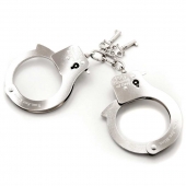 Металлические наручники Metal Handcuffs - Fifty Shades of Grey - купить с доставкой в Калининграде