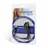 Стимулятор простаты с фиксацией эрекционным кольцом Prostate Gear - BlueLine - в Калининграде купить с доставкой
