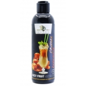 Интимный гель-смазка JUICY FRUIT с ароматом солёной карамели - 200 мл. - БиоМед - купить с доставкой в Калининграде