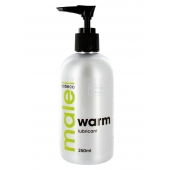 Лубрикант с согревающим эффектом MALE Cobeco Warm Lubricant - 250 мл. - Cobeco - купить с доставкой в Калининграде