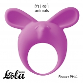 Фиолетовое эрекционное кольцо Fennec Phil - Lola Games - в Калининграде купить с доставкой