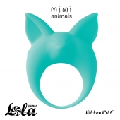 Зеленое эрекционное кольцо Kitten Kyle - Lola Games - в Калининграде купить с доставкой