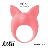 Оранжевое эрекционное кольцо Kitten Kyle - Lola Games - в Калининграде купить с доставкой