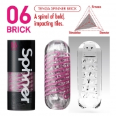 Мастурбатор SPINNER Brick - Tenga - в Калининграде купить с доставкой